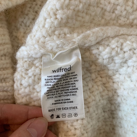 Wilfred chunky wool sweater - Picture 5 of 5